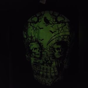 GLOW IN THE DARK TSHIRT ! SZ 2x